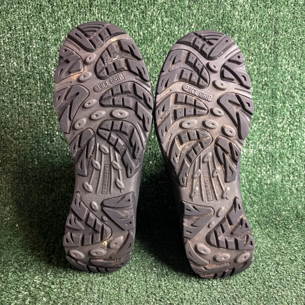 Merrell Moab Polar Waterproof Insulated M-Select Dry Winter Boot Black Mens 10.5